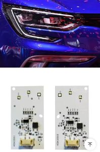 Світлодіодні плати ДХО для фар на Renault Megan 4