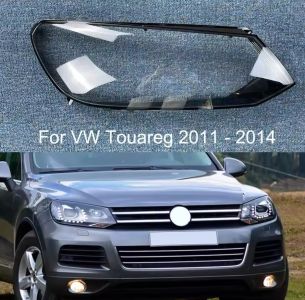 Скло фар VW Touareg 2011-2014 року дорестайлінг