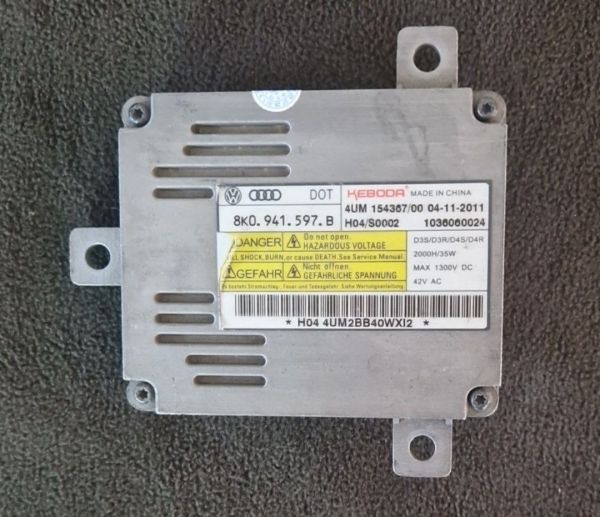 Блок ксенону 8K0941597B Audi a3, a4,a5,a6,a7,q5,q7 wv passat touareg