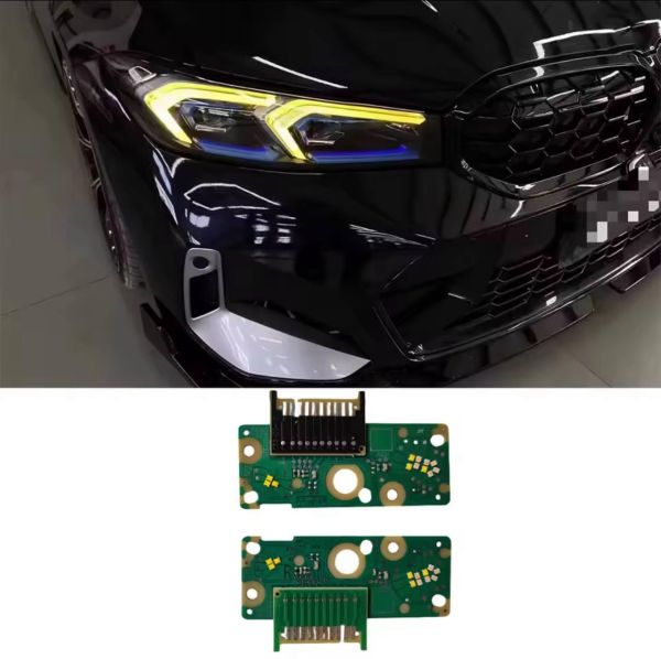 Світлодіодні плати ДХО для фар на BMW 3 G20 G28 I3 2023-2025 Adaptive Led Європа yellow(жовті)