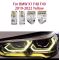 Світлодіодні плати ДХО для фар на BMW X1X2 F48 F49 2019-2022 yellow(жовті)