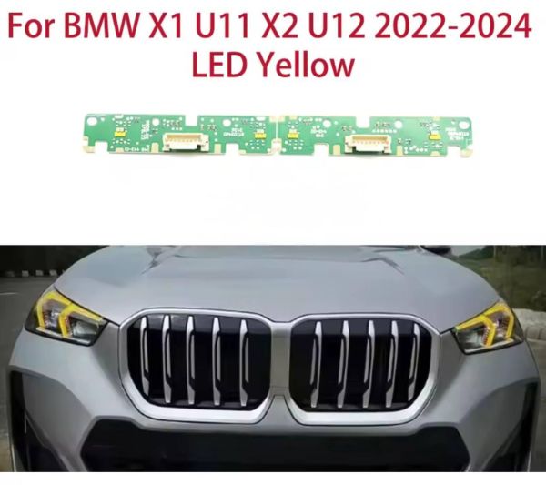 Світлодіодні плати ДХО для фар на BMW X1/ U11 X2/U12  2022-2023 Європа  yellow(жовті)