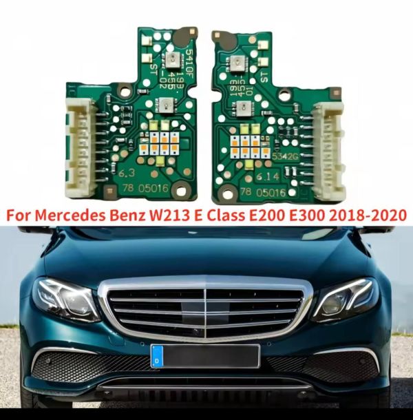 Світлодіодні плати ДХО для фар на Mercedes Benz  W213 E Class   Multibeam 2018-2020 