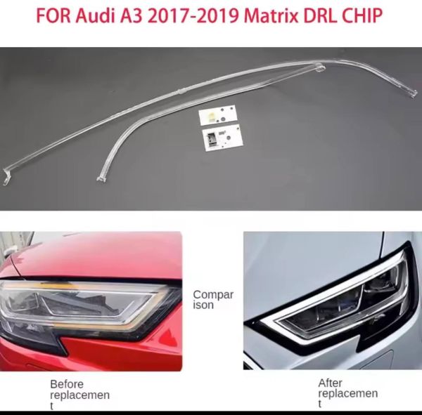 Світлодіодні плати ДХО для фар  на Audi a3 matrix  2017-2020