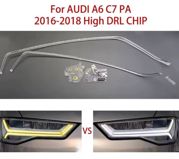 Світлодіодні плати ДХО для фар на Audi a6 c7 Full led 2017-2018