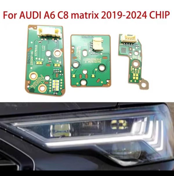 Світлодіодні плати ДХО для фар  на Audi  a6 c8 matrix 2019-2024