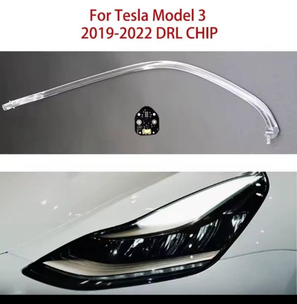 Світлодіодні плати ДХО на Tesla model 3 2019-2020 DRL
