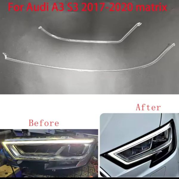 Світловоди для фар на Audi A3 matrix 2017-2019