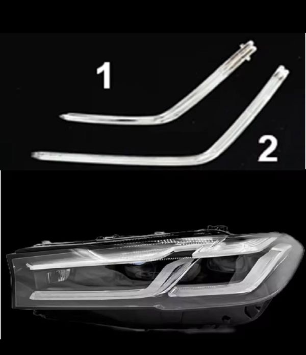 Світловоди для фар на bmw5 full led g30 g38  2021-2023