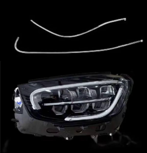 Світловоди для фар на Mercedes GLAC253 full led 2020-2022