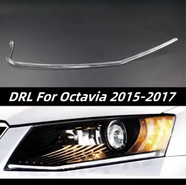 Світловоди для фар на Volkswagen Octavia 2015-2017