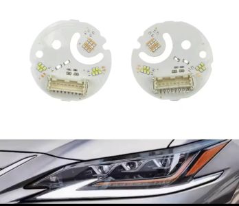 Світлодіодні плати ДХО для фар на   Lexus ES white 2022-2024