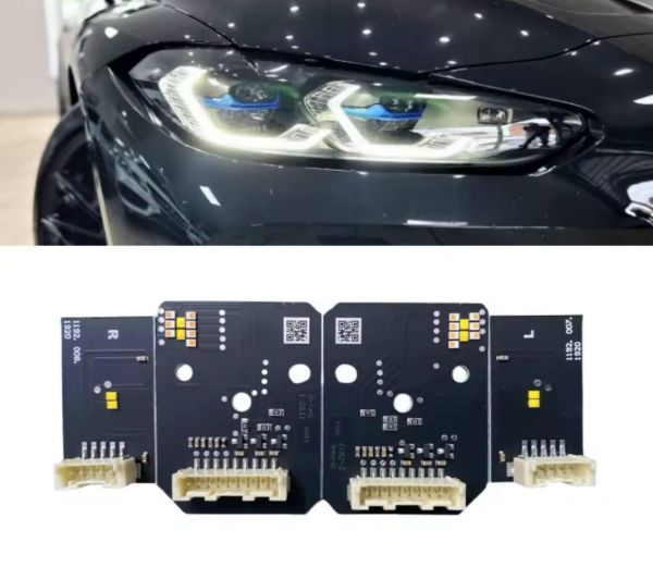 Світлодіодні плати ДХО для фар на BMW4 G22LASER 2021-2024