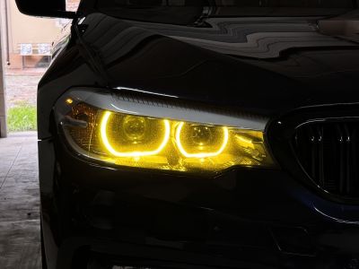 Світлодіодні плати ДХО для фар на BMW 5 G30 G38 led 2018-2020  yellow(жовті)