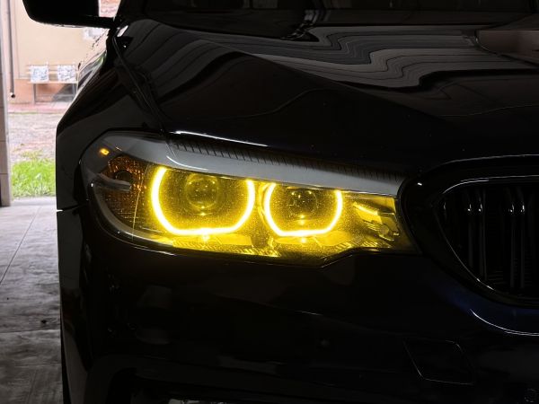 Світлодіодні плати ДХО для фар на BMW 5 G30 G38 led 2018-2020  yellow(жовті)
