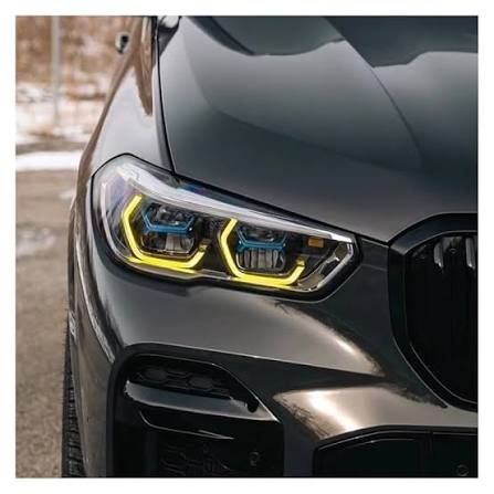 Світлодіодні плати ДХО для фар на BMW G05 G06 laser 2020-2023 yellow(жовті)