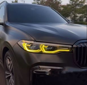 Світлодіодні плати ДХО для фар на BMW x7 G07 2019-2022 Європа yellow(жовті)